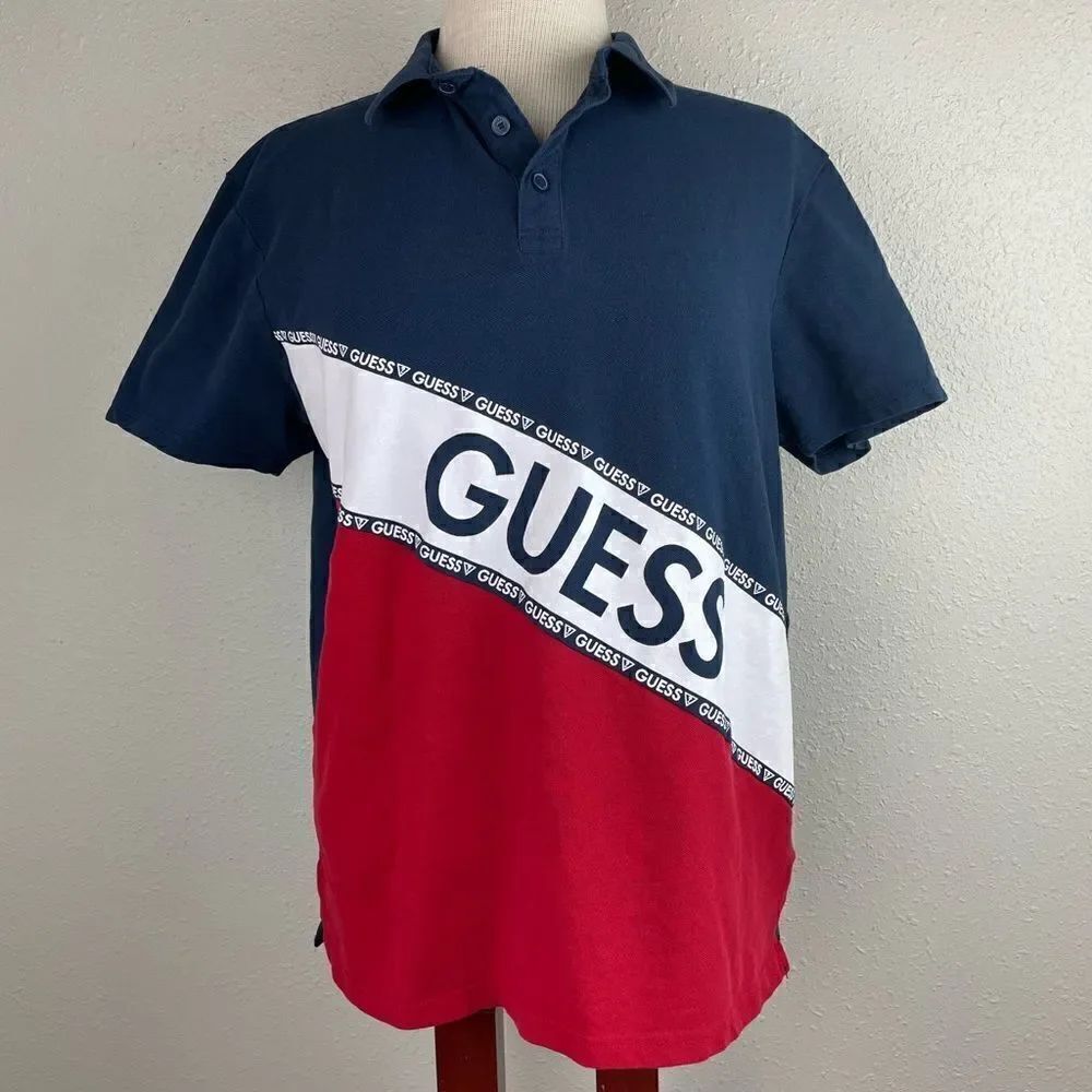 Guess Polo Short Size L EUC